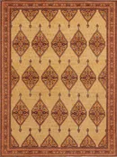 Afghan Collection Farahan 8x10 Rug from Wool & Silk