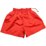 Last Punch Red Color Satin MMA Kick Boxing Shorts