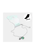 Abalone Metal Turtle Anklet