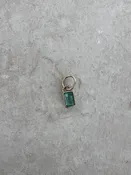 tina negri emerald twisty pendant — hedgerow