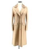 Blush Cashmere with Mink Trim Coat