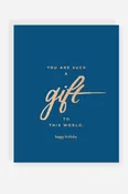 2021 Single Birthday Greeting Card - Gift to this World