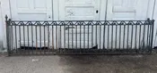 10.5 Foot Iron Fence Panel GA21321