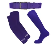 Baseball & Softball Sock + Arm Sleeve + Belt Set