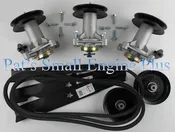 54" Ayp, Craftsman, Husqvarna, Poulan Hi Lift Blade Deck Rebuild Kit w/142.5" Belt - DECKIT169