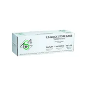 454 Bags Roll of 125 Tote Liners (Fits Up to 38 Gallon Tote)