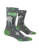 All Puns Intended Men's Socks
