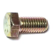 1/2-13 X 1 Yellow Zinc Grade 8 Coarse Hex Cap Screws - Heavy Duty Fasteners