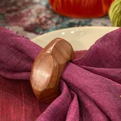 Alexis Natural Wood Napkin Ring