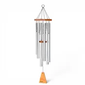 34" Wind Chime - Satin Silver