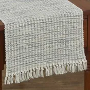 Basketweave Table Runners - Rain