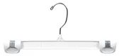 12 in Standard Duty White Clothes Hanger. 100 Hangers/Package.