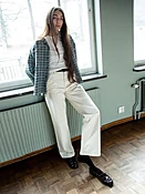 Asta Workwear Pants Ivory