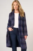 NAVY SWING COAT
