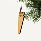Saw / Wood Ornament — Lucca