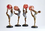 Dancers (with glass balls) — Art by Kimber