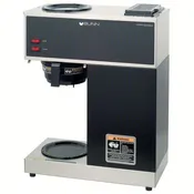 Bunn VPR Coffee Brewer 64 fl oz Max Brewing Capacity, 2 Warmers, 3.9 gph Brewing Rate, 120V AC