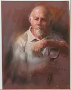 Man with shovel