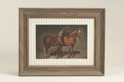 10×8 Two Horses Frame