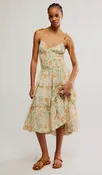 Free People OB2254676 Adriel Midi Dress**