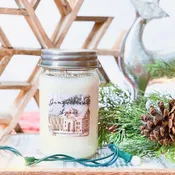 Gingerbread Spice Mason Jar Soy Candles