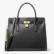 Michael Kors Hamilton Moderne Large Satchel - Black