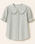 Arden Gingham Blouse