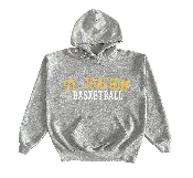 #052 St Joachim Basketball 3 - Heather Grey Hoodie