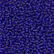 0020 Cobalt Blue Transparent Silver Lined - 11/0 Miyuki Seed Bead - 25 or 50 grams