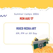 Summer STEAM Mini Camps, Mon August 17