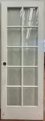 10-Light French Door Single w/ Bev. Glass (FDS-267)