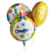 Eight Mylar Balloon Bouquet