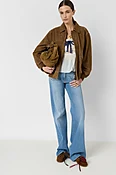 Blouson en cuir velours - TACHA