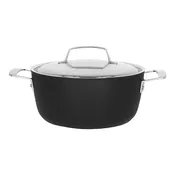 Demeyere Alu Pro 5 4.5 qt, Aluminum, Nonstick Dutch Oven