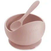 Ali+Oli Suction Bowl & Spoon