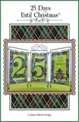 25 Days Until Christmas Embroidery by Janine Babich