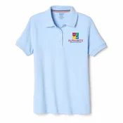 Alphabetz - Girl's Short Sleeve Picot Collar