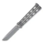 Bear & Son Balisong Silver Vein Tanto BR114A BR114A