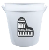 32 ounce Plastic Rum Bucket Custom Printed (100)
