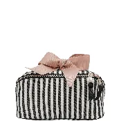 Accordion Box Makeup & Toiletry – Striped