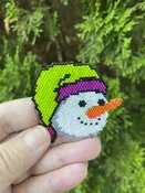 A Little Frosty Bookmark — Bead Soup