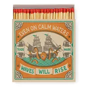 Even on Calm Waters | Square - Safety Matches