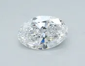 0.40 Carat Oval Cut Lab Grown Diamond VVS2 D