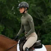 TKEQ Chloe High Collar Tech Top