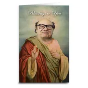 Saint Danny "Blessings" Greeting Card