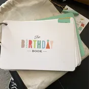 Birthday Book