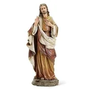 10.25" Sacred Heart Of Jesus Statue