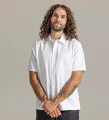 1217 Shirt with relaxed fit Unisex - White