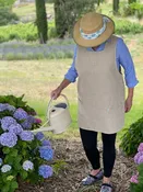 Linen Apron - French Style Crossback