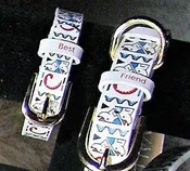 Cavallo Canine Matching Wrist Band – Aztec Print